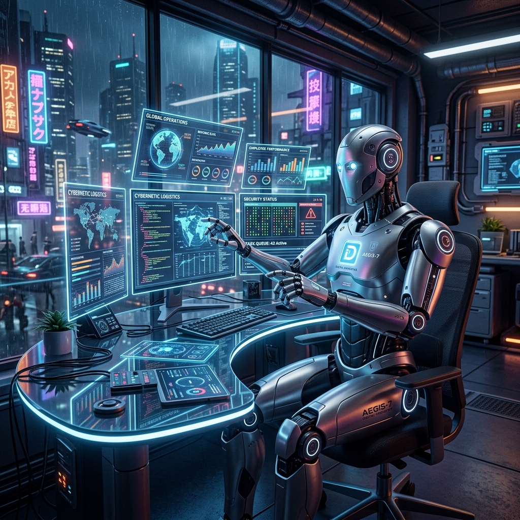 Autonomous AI Agent Robot